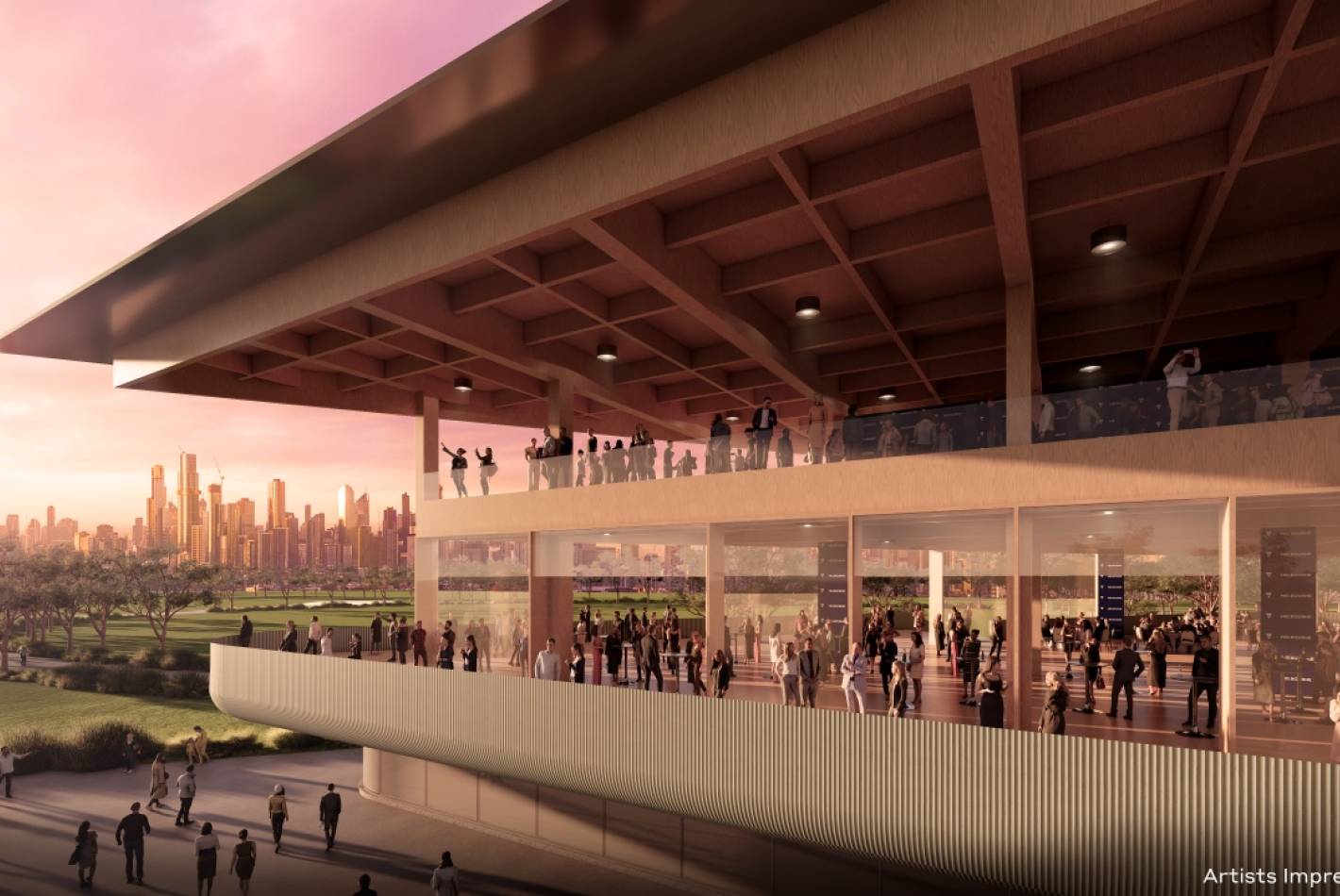 Albert Park Pit Building redevelopment