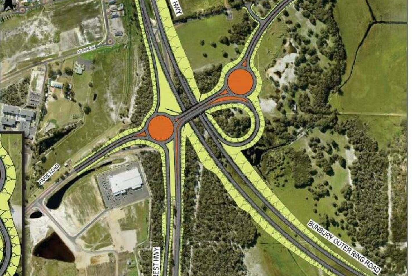 Bunbury Outer Ring Road Stages Two and Three