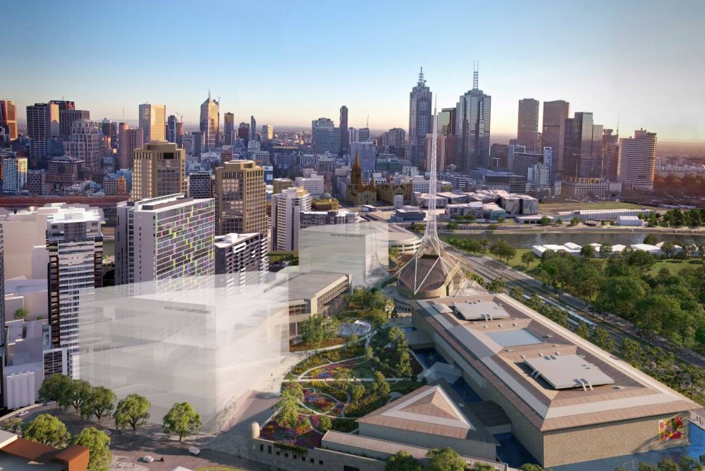 Melbourne Arts Precinct Transformation Phase One - Northern Package