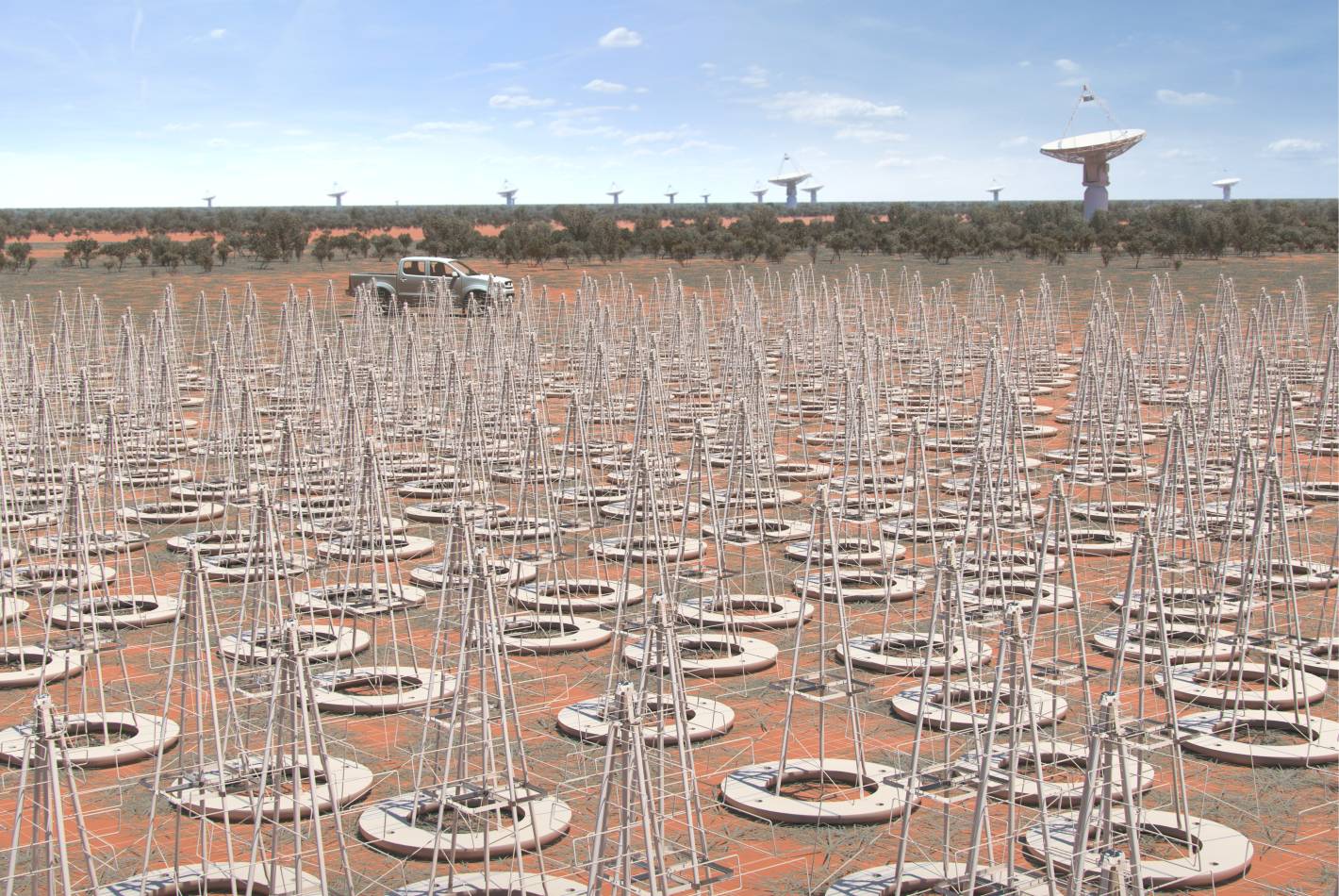 Square kilometre array store telescope