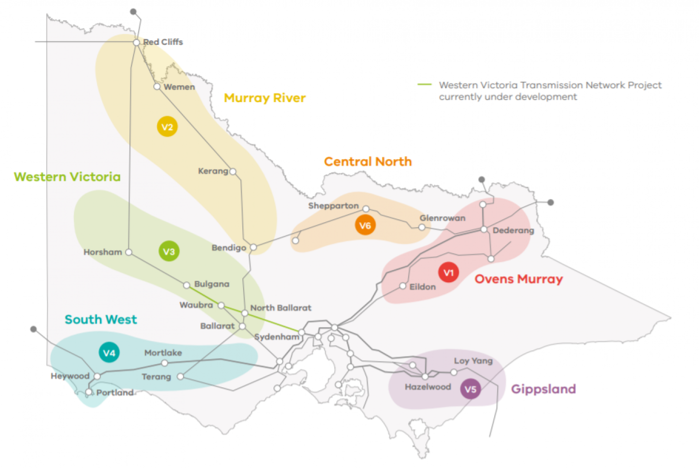 Victoria Renewable Energy Zones Infrastructure Pipeline
